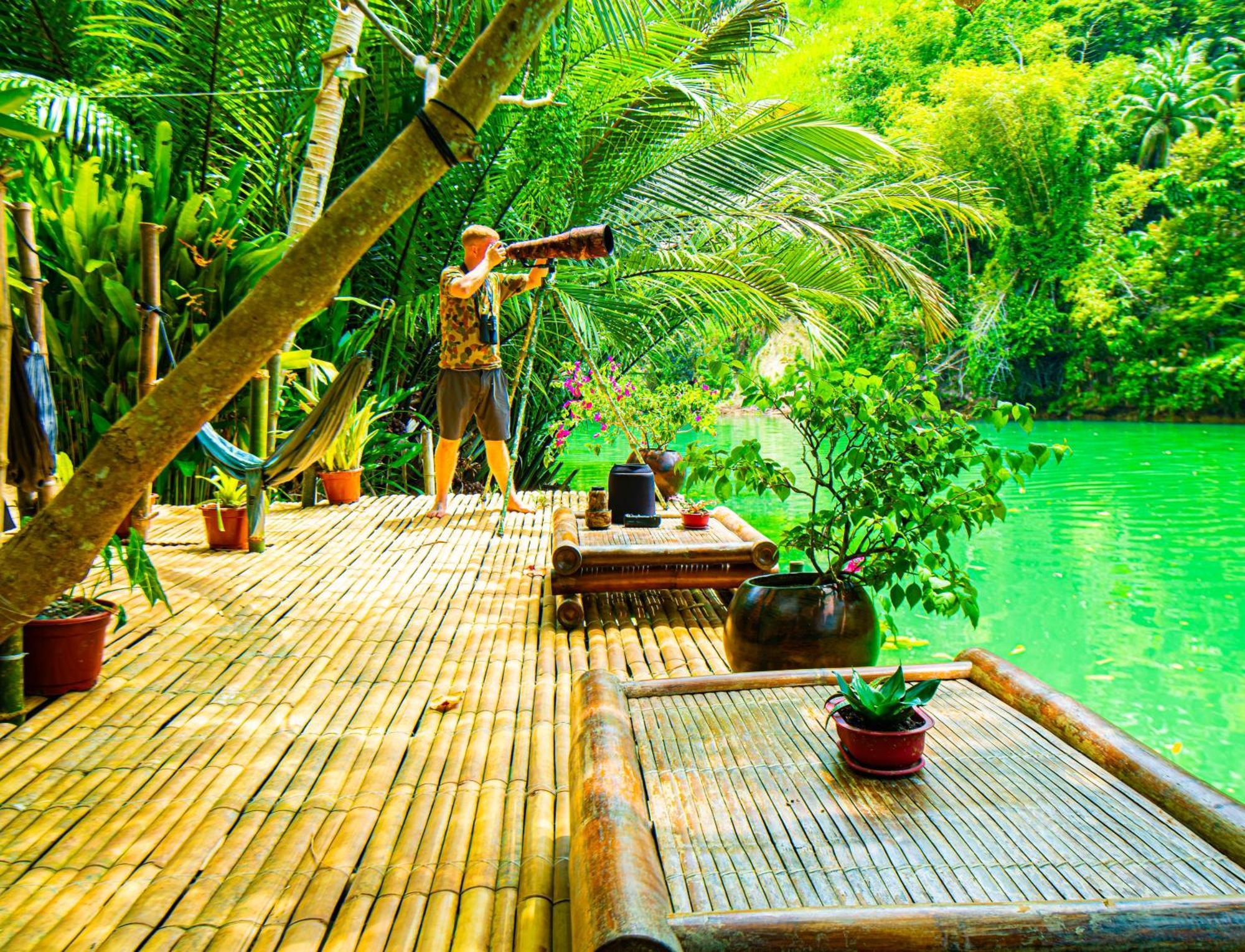 Water To Forest Ecolodge Лобок Экстерьер фото